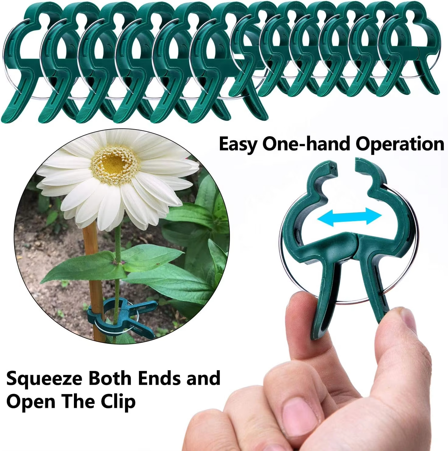 Vine Climbing Plastic - 10/100pcs Plant Fixed Clips Reusable Garden