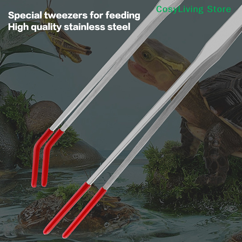 Reptile Feeding Tongs With Rub – Feeding Tong Stainless recenzja i cena