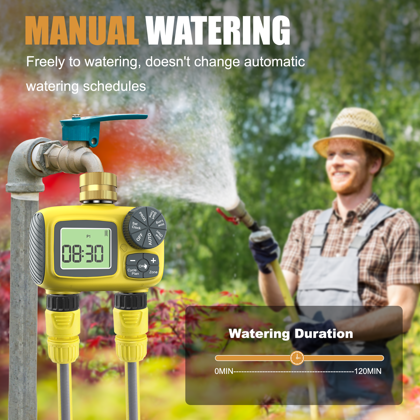 Insoma Smart Water Timer Dual  – Timer Dual Outlet recenzja i cena