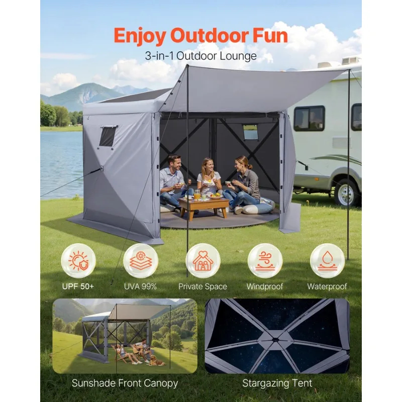 12x12ft 6 Sided Up Screen Gaze – Screen Top Mesh recenzja i cena