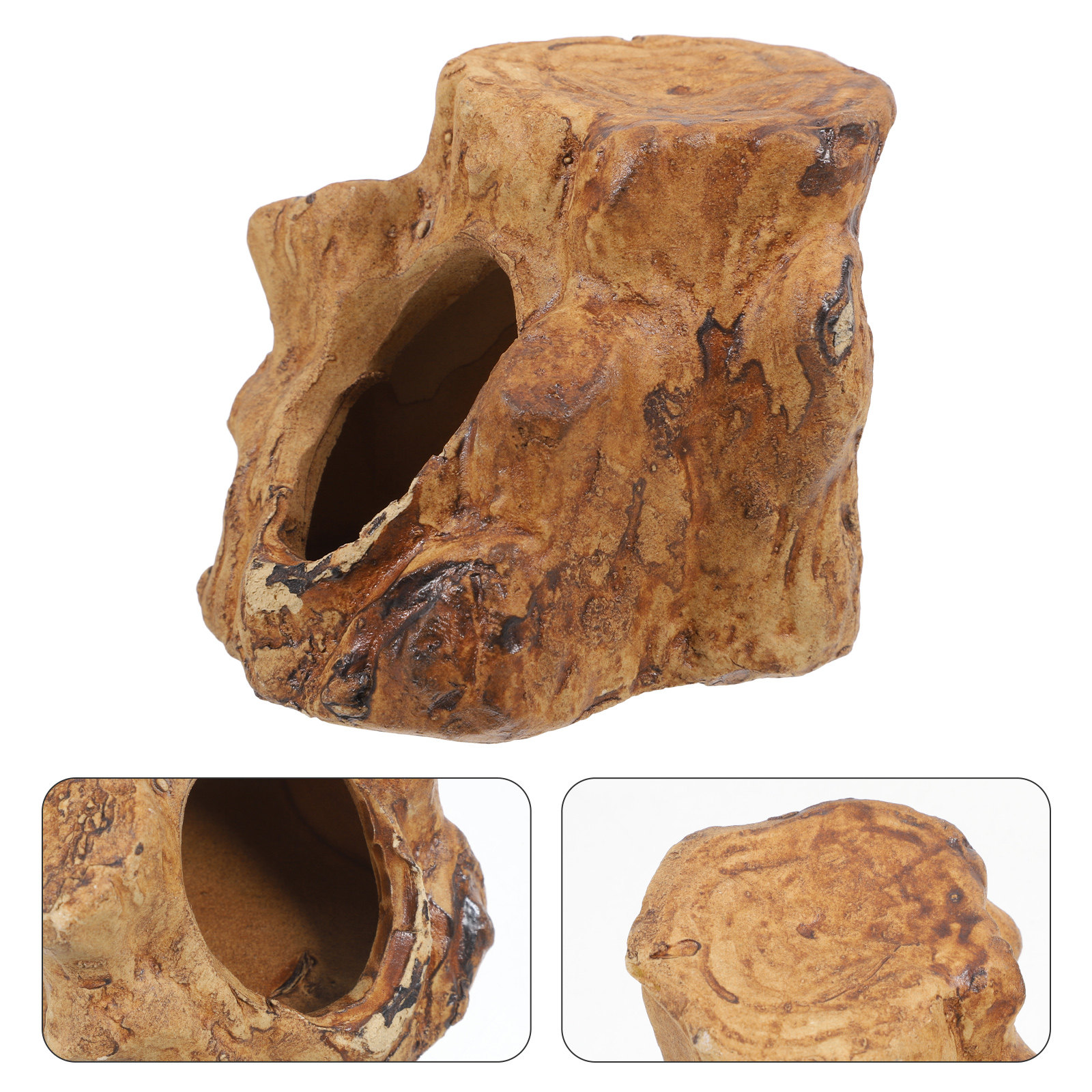 Smooth Ceramic Aquarium Caves  – Hide Cave Ceramic recenzja i cena