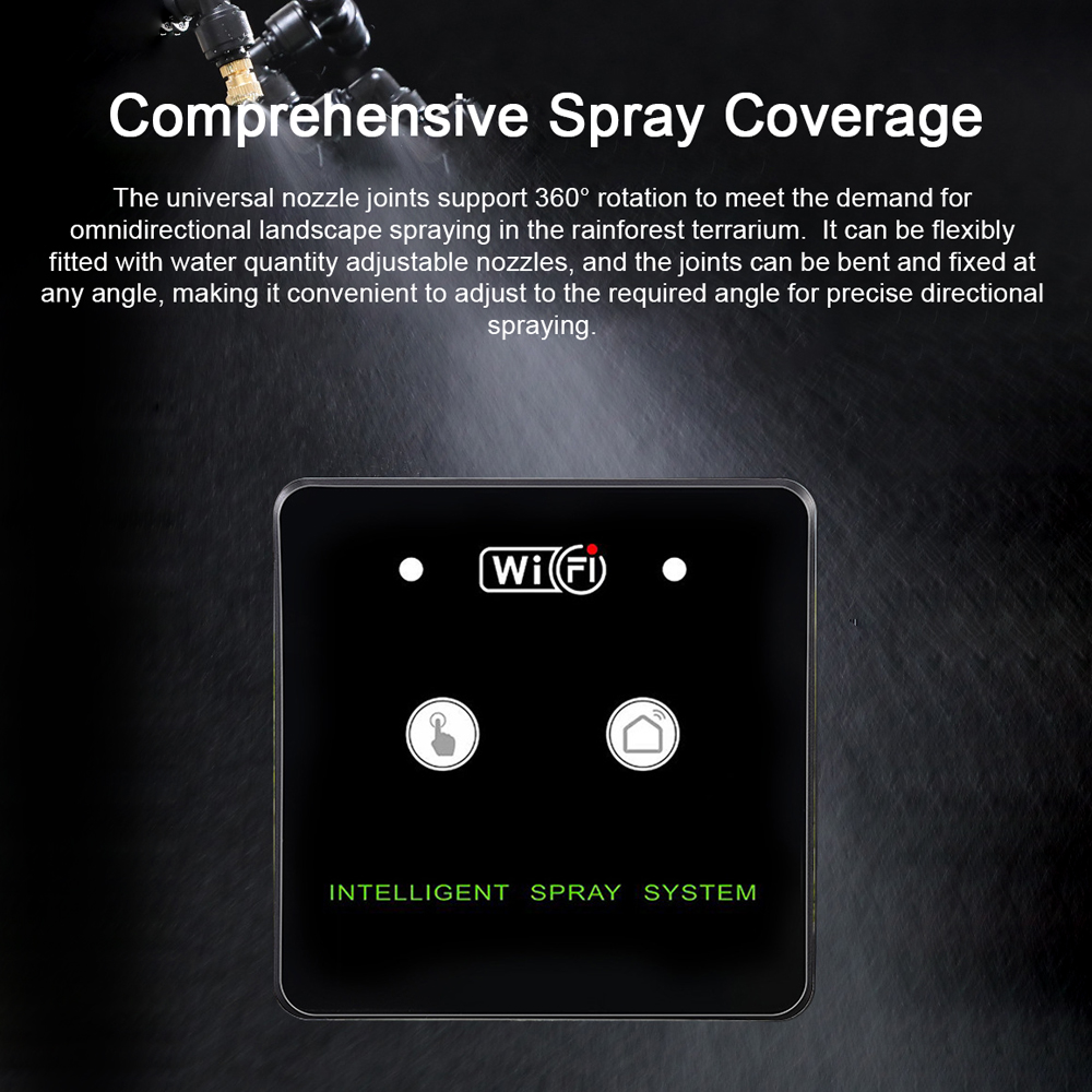 360° Rotatable Wifi Rainforest – Terrarium Fogger Ultrasonic recenzja i cena