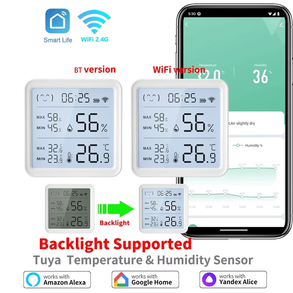 Tuya WiFi Temperature Humidity – Digital Hygrometer Probe recenzja i cena