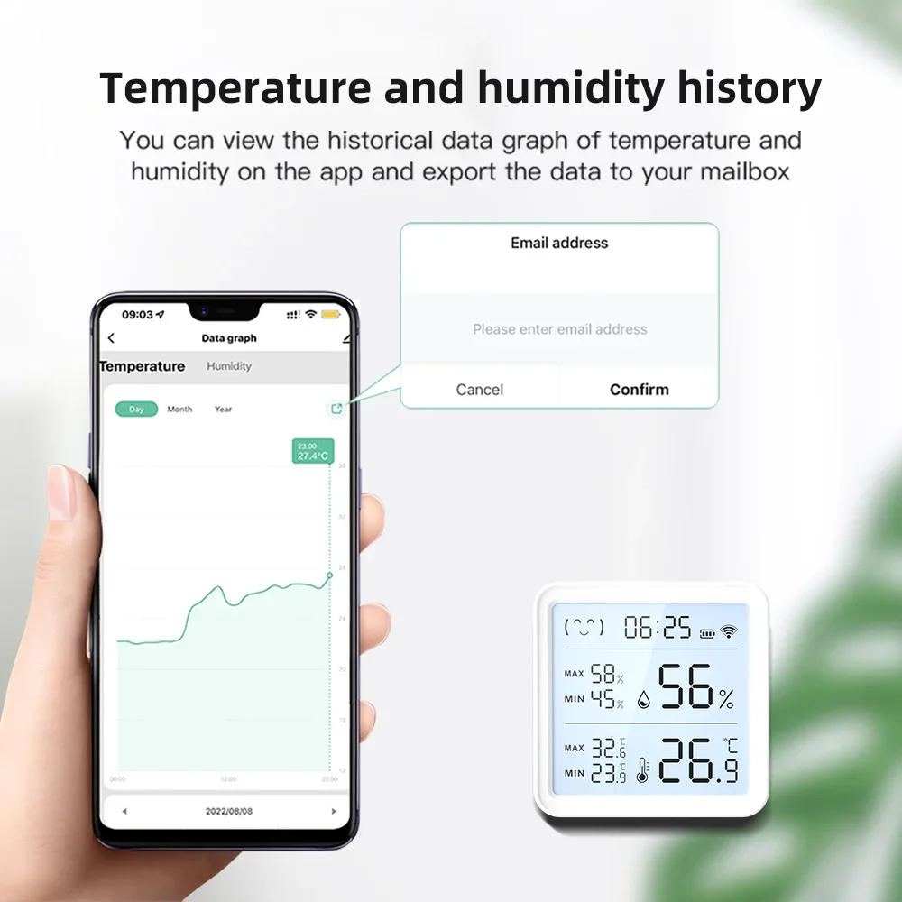 Tuya WiFi Temperature Humidity – Digital Hygrometer Probe recenzja i cena