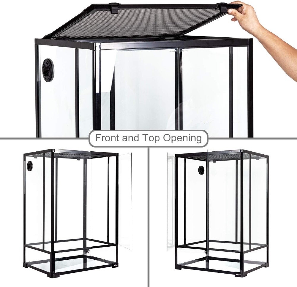 67 Gallon Tall Glass Terrarium – Glass Door Hinge recenzja i cena