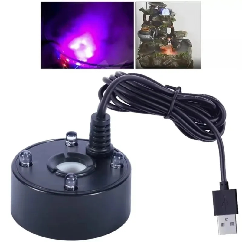 1PC 5V USB Ultrasonic Mist Mak – Terrarium Fogger Ultrasonic recenzja i cena