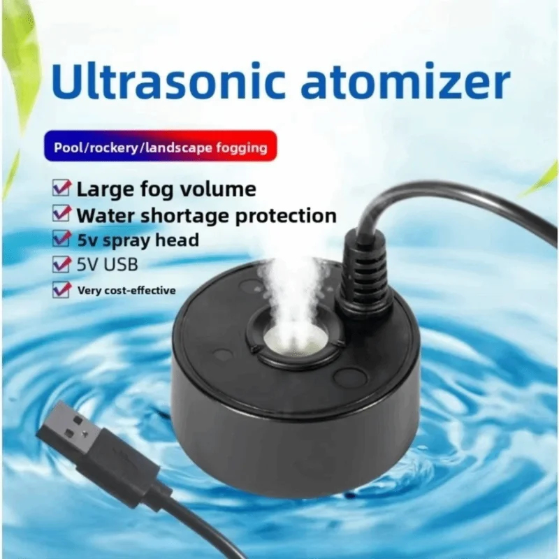 1PC 5V USB Ultrasonic Mist Mak – Terrarium Fogger Ultrasonic recenzja i cena