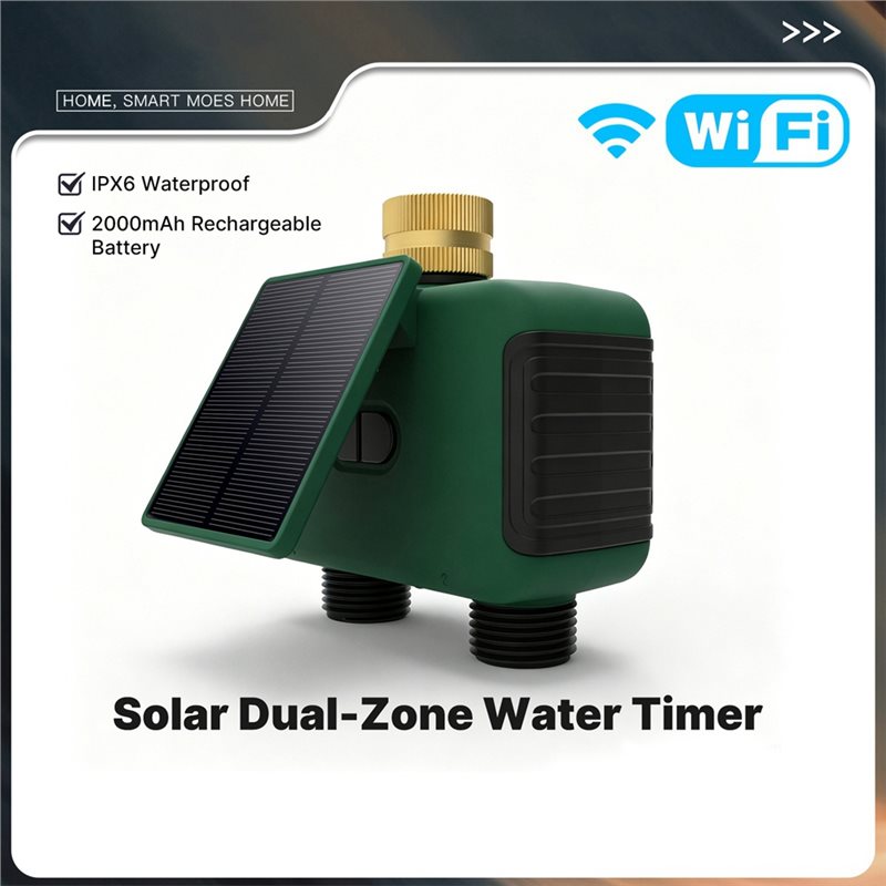 A25F-Tuya Wifi Smart Solar Dua – Timer Dual Outlet recenzja i cena