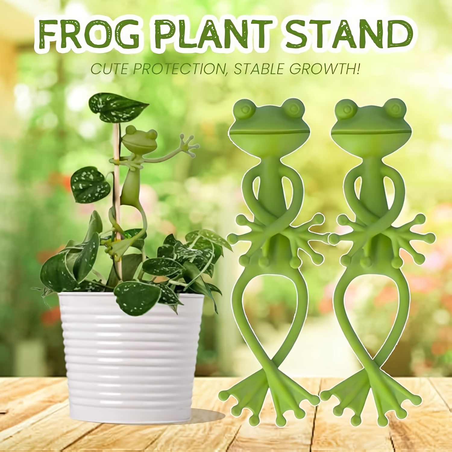 Creative Green Frog Plant Fixi – Vine Climbing Plastic recenzja i cena