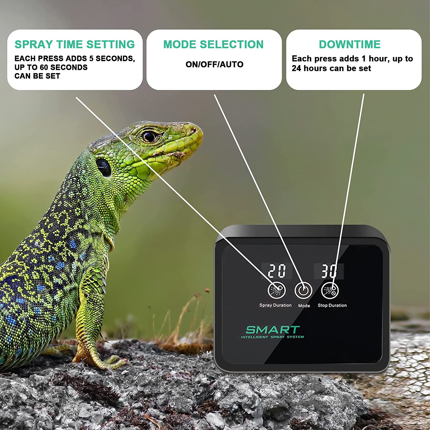 Intelligent Fogger Terrariums  – Terrarium Fogger Ultrasonic recenzja i cena