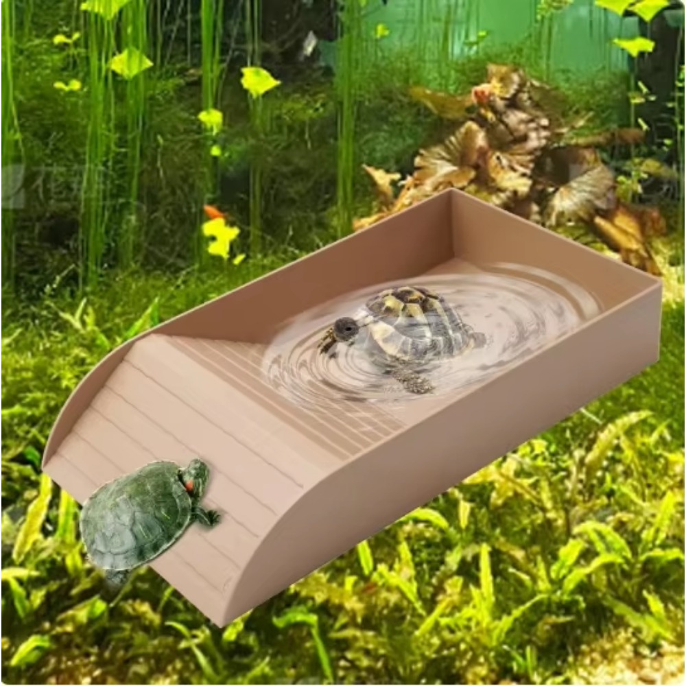 Turtle Bathing Pool Feeding Di – Water Dish Reptile recenzja i cena