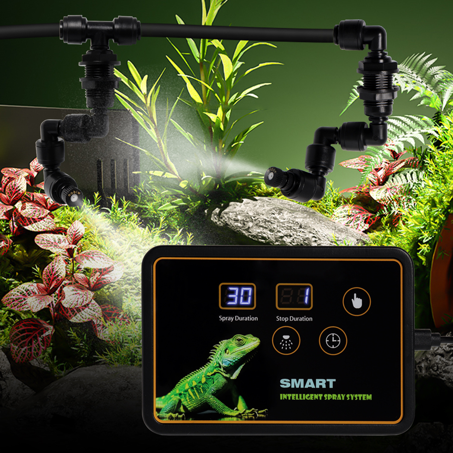 Automatic Reptile Spray System – Terrarium Fogger Ultrasonic recenzja i cena