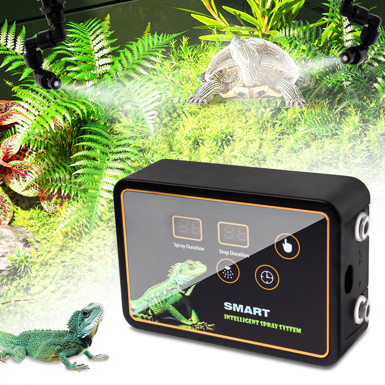 Automatic Reptile Spray System – Terrarium Fogger Ultrasonic recenzja i cena