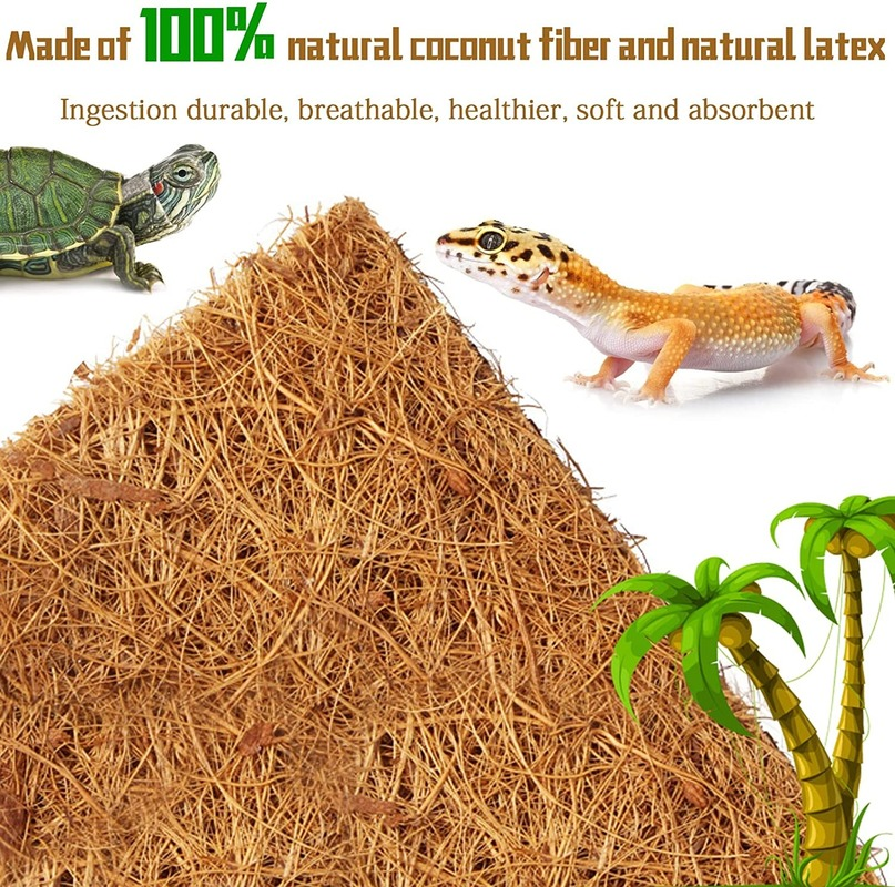 Lizard  Reptile Carpet Natural – Substrate Coconut Fiber recenzja i cena