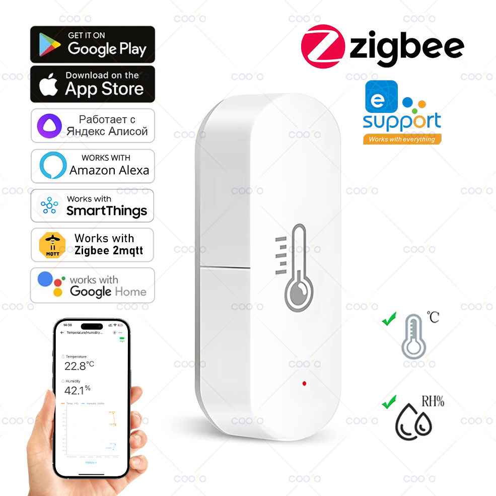 eWeLink Smart ZigBee Temperatu – Digital Hygrometer Probe recenzja i cena