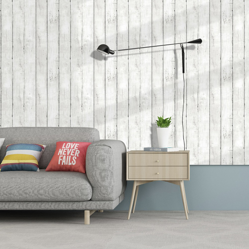 Retro Style White Wood Grain M – Pvc Panel Background recenzja i cena