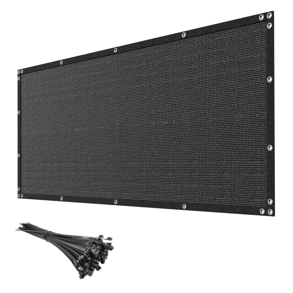 x 100ft Black Privacy Screen F – Screen Top Mesh recenzja i cena