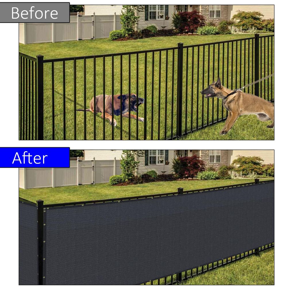x 100ft Black Privacy Screen F – Screen Top Mesh recenzja i cena