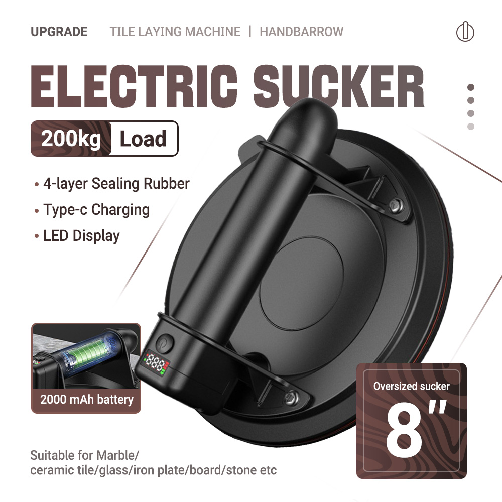 Electric Vacuum Suction Cup 8  – Ceramic Tile Floor recenzja i cena