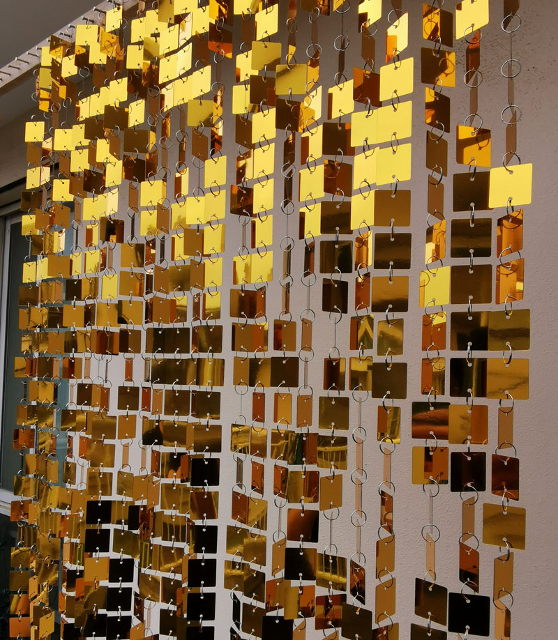3cm Gold Silver Square Sequins – Pvc Panel Background recenzja i cena