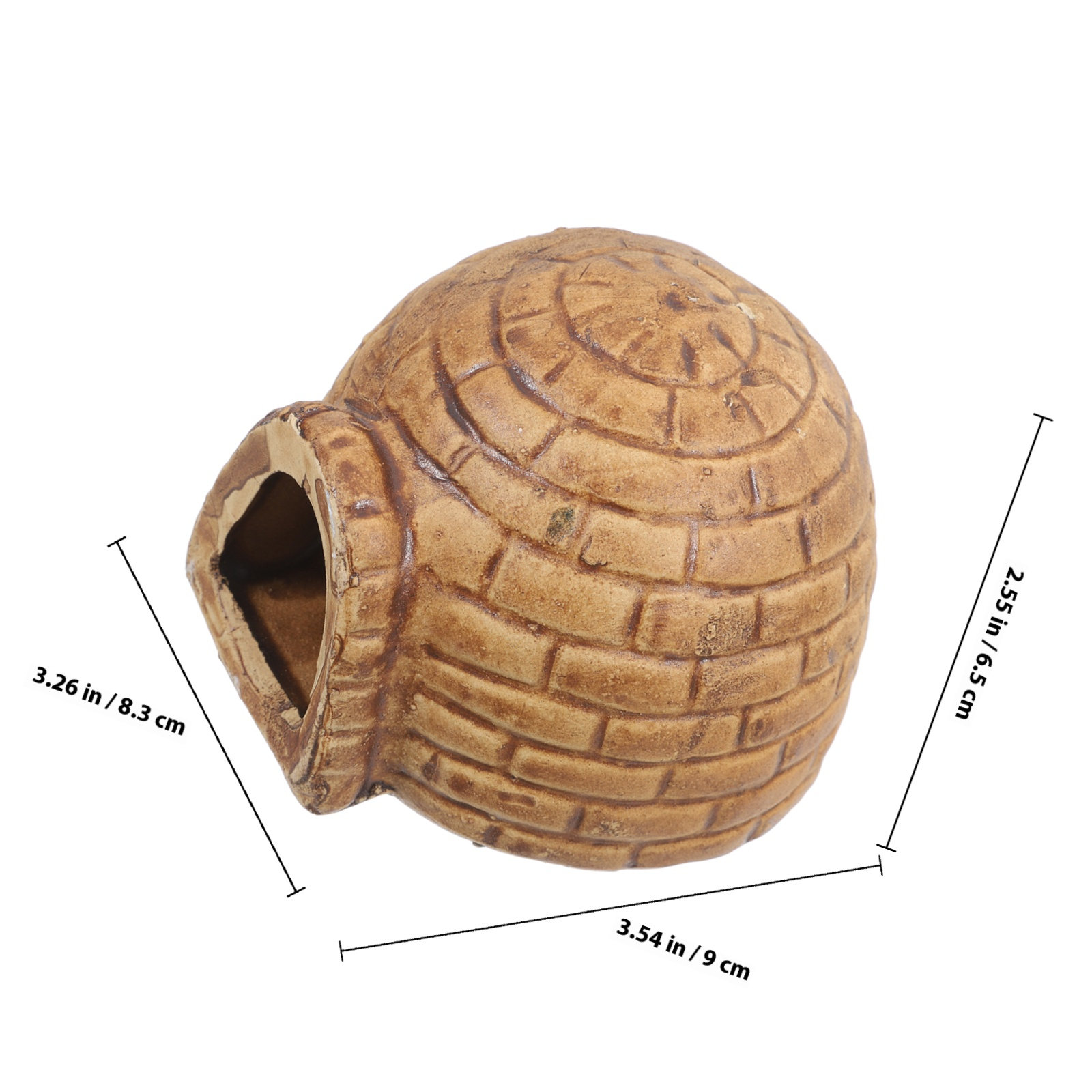 Pleco Caves Fish Tank Decorati – Hide Cave Ceramic recenzja i cena