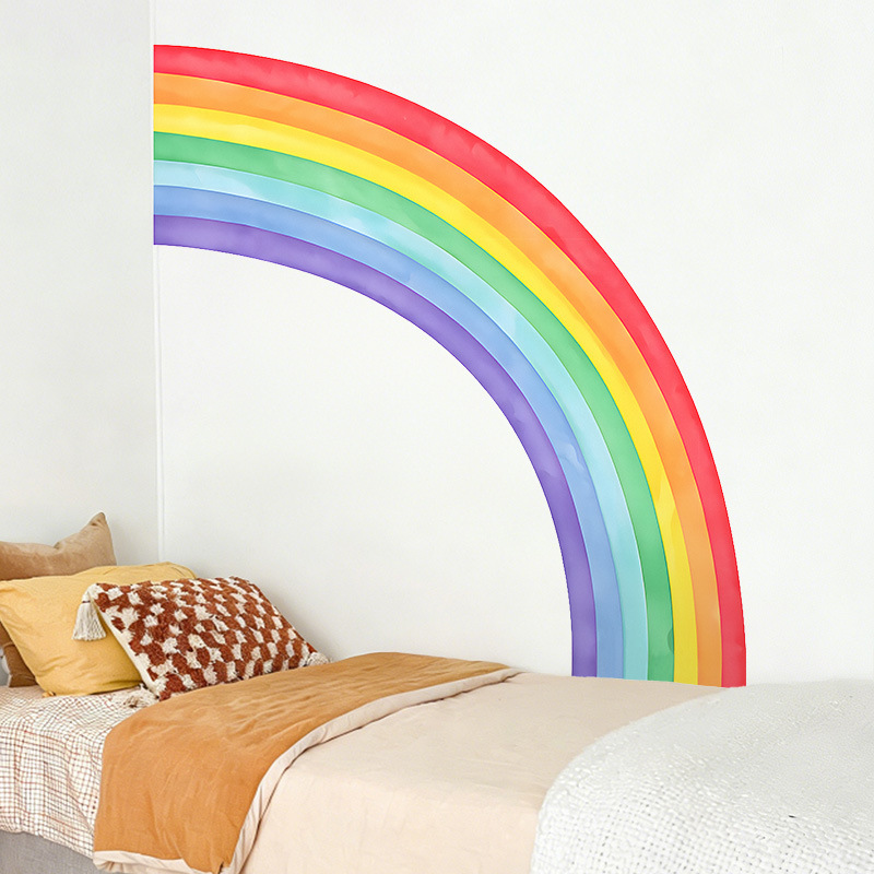 Large Rainbow Wall Stickers Se – Pvc Panel Background recenzja i cena