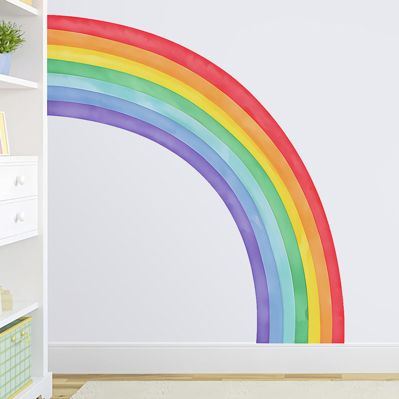 Large Rainbow Wall Stickers Se – Pvc Panel Background recenzja i cena
