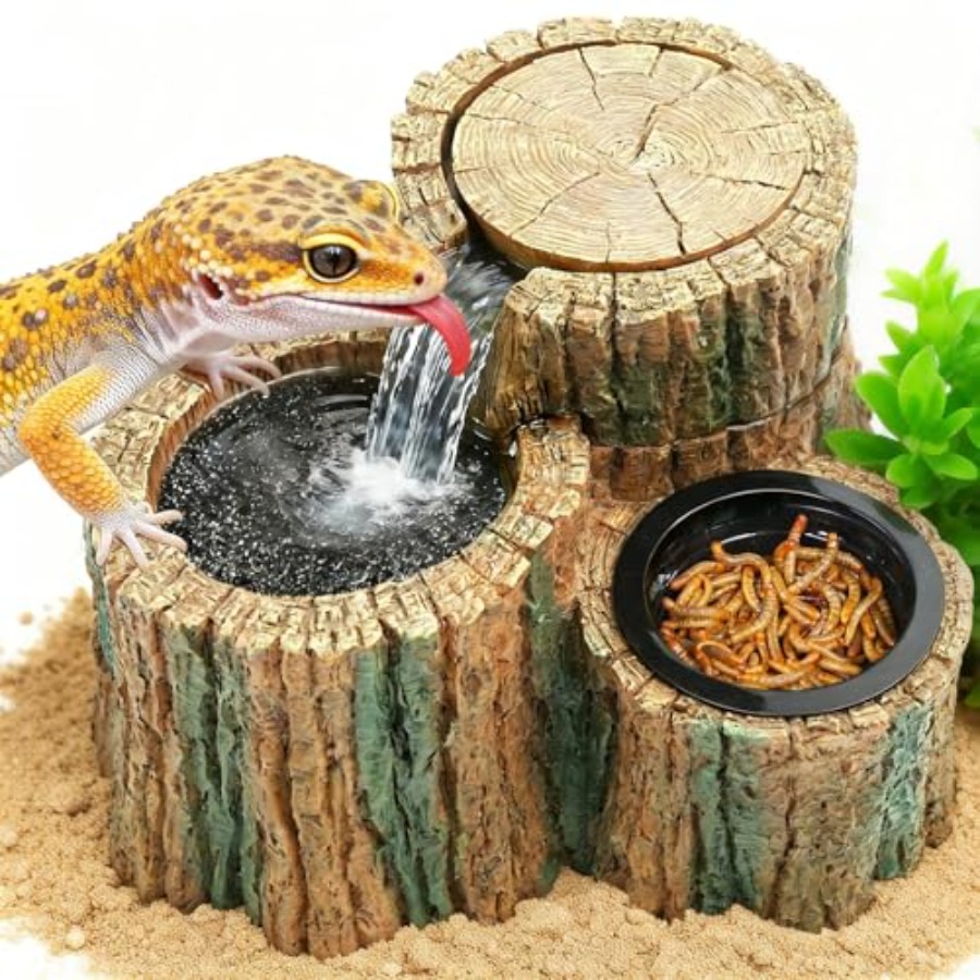 2 in 1 Reptile Water Fountain  – Water Dish Reptile recenzja i cena