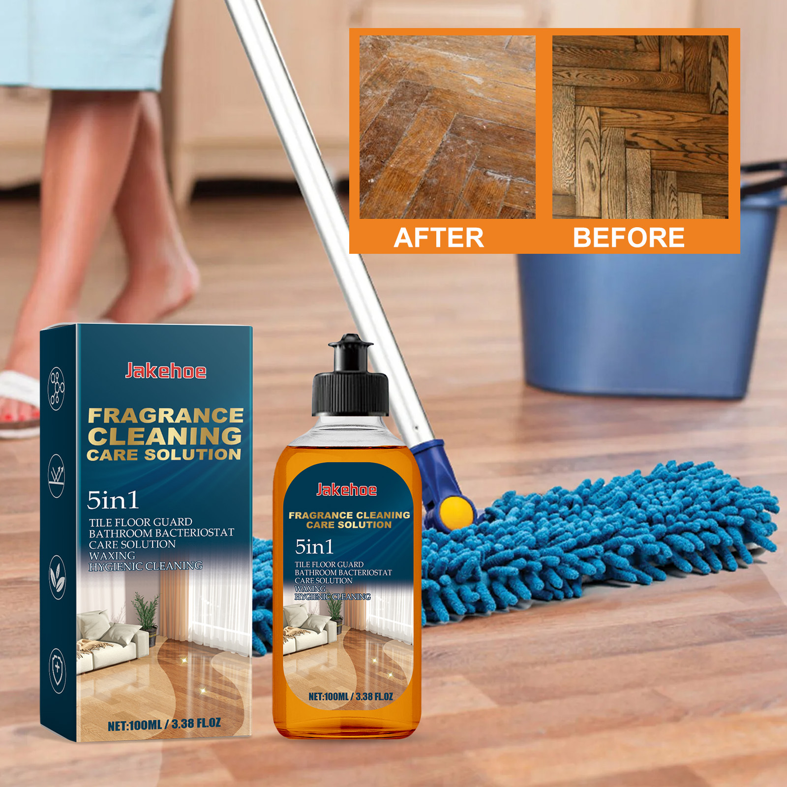 Jakehoe Floor Cleaner Decontam – Ceramic Tile Floor recenzja i cena